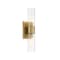 Designers Fountain Anton 17.5in 2-Light Old Satin Bronze Transitional Indoor Wall Sconce with Clear Glass Shades D286M-2WS-OSB - alternate 1